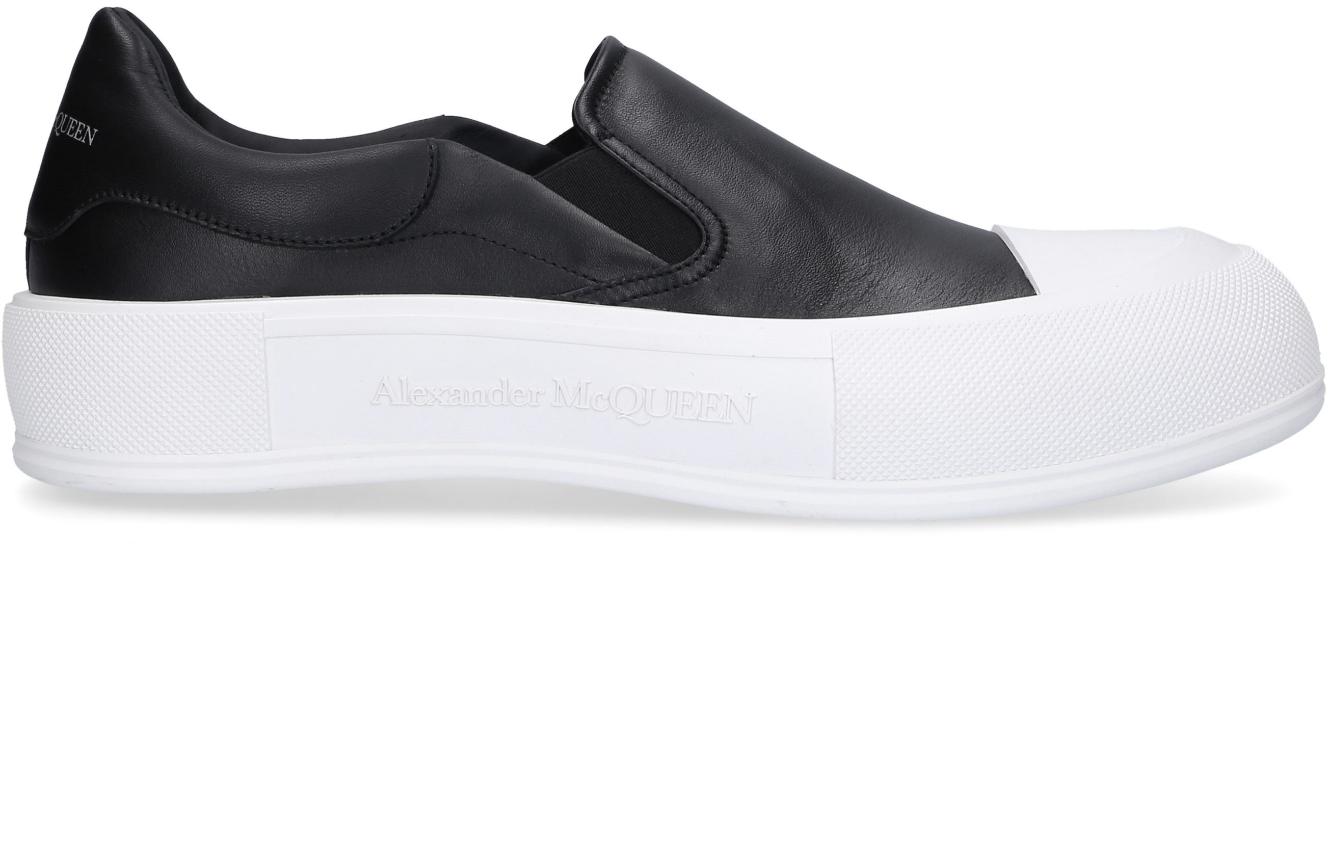Alexander McQueen Alexander McQueen Trampki niskie DECK SKATE PLIMSOLL skóra cielęca