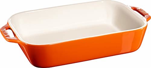 Staub Forma do zapiekanek, prostokątna Pomarańczowy 20 x 16 cm 40511-145-0