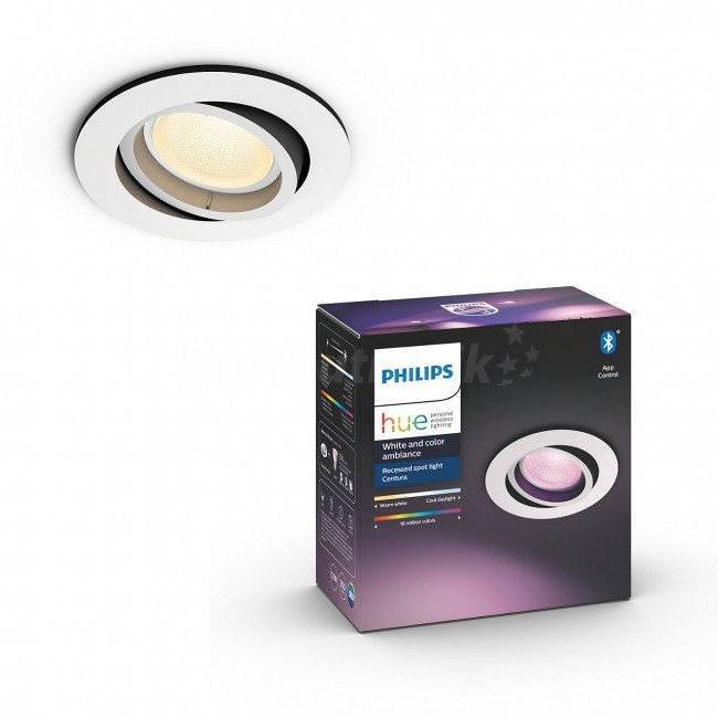 Philips Hue lampa sufitowa Centura wbudowana biały 1x5.7W okrągła