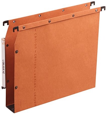 Elba L 'oblique  Ultimate azv wielopozycyjne zakładki, 25 sztuki, A4, 330 X 30 MM, pomarańczowy 100330475