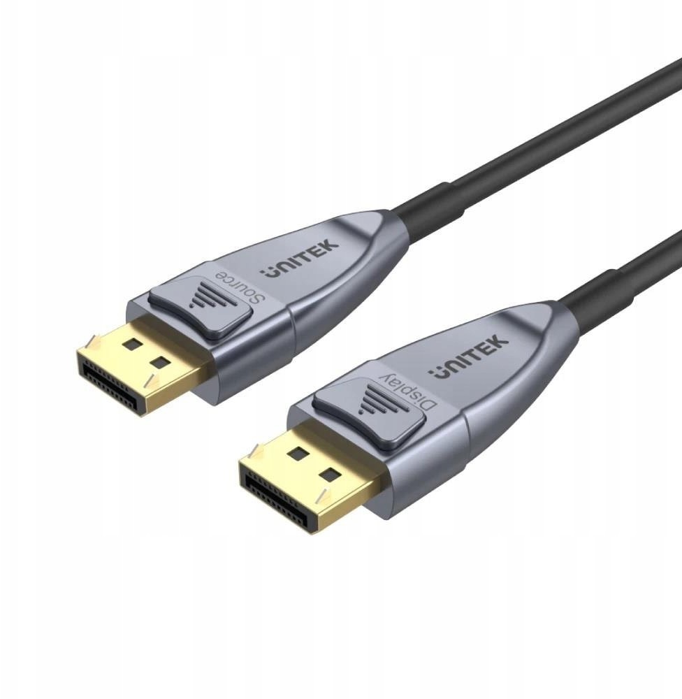 Unitek Kabel Optyczny DisplayPort 1.4 C1616GY, Aoc