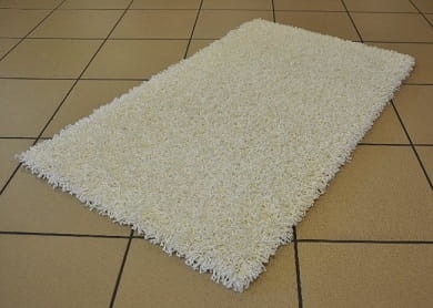 DYWAN SHAGGY RIO 80x150cm KREM/BIAŁY 6365A