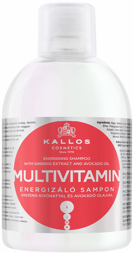 Kallos Cosmetics Multivitamin szampon z witaminami 1000ml