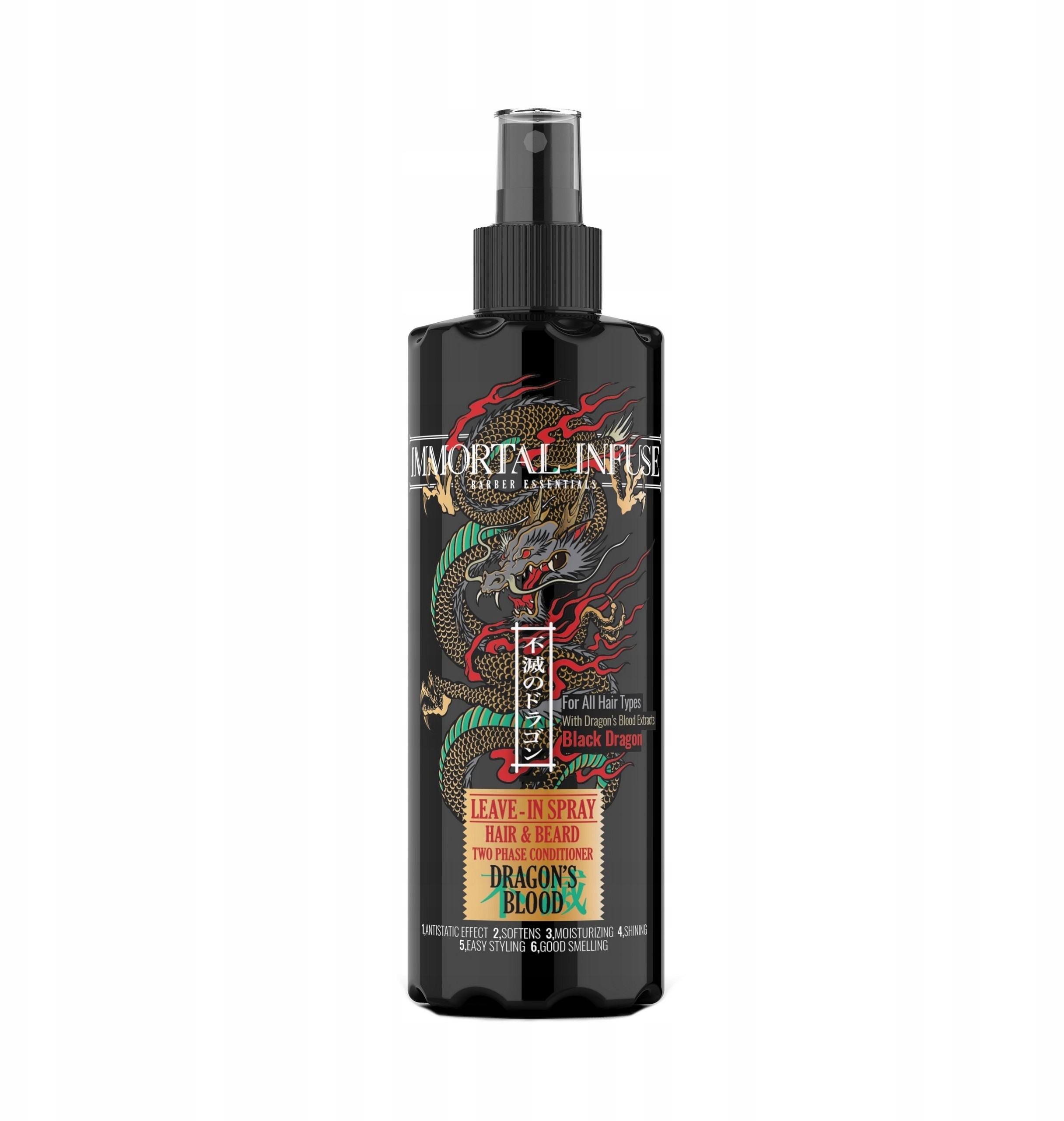 IMMORTAL IMMORTAL Odżywka dwufazowa do włosów Dragon 350ml