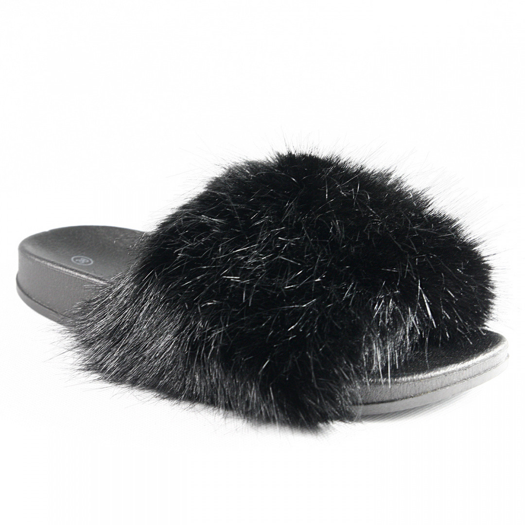 GoGo Klapki damskie GoGo G-802-01 czarne G-802-01