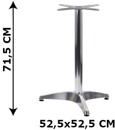 Stema SH Aluminiowa podstawa stolika SH-7002/A (stelaż stolika) SH-7002/A