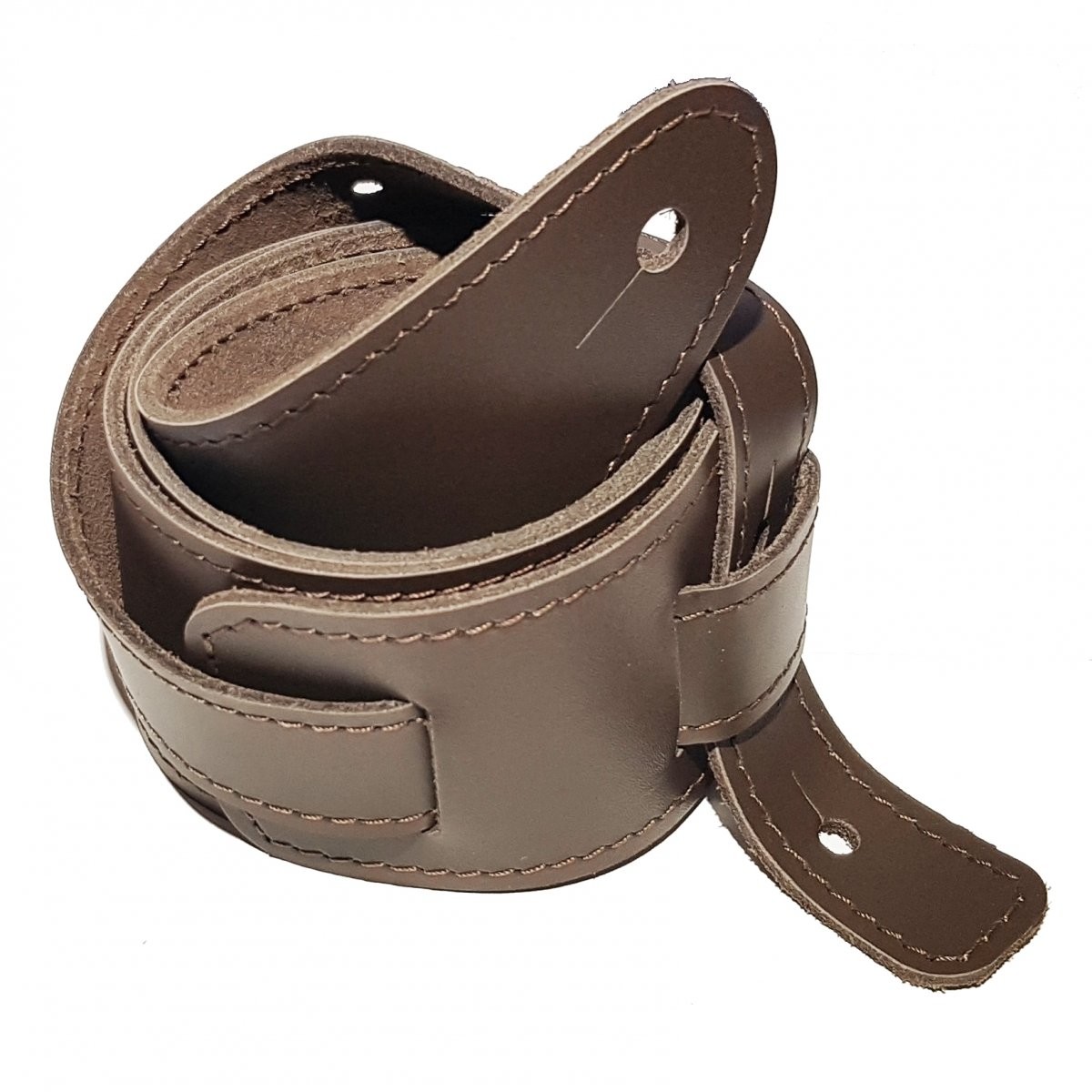 Presto Presto PES-73 pas gitarowy skórzany ciemny brąz