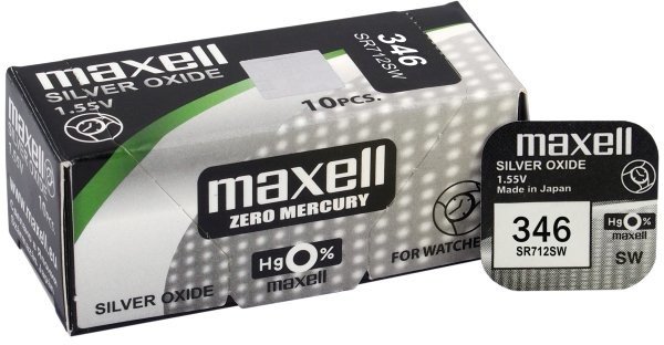 Maxell bateria srebrowa mini 346 SR 712 SW