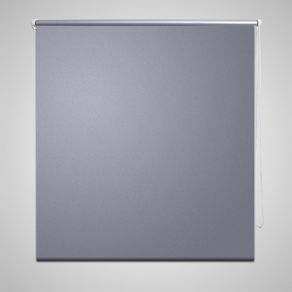 vidaXL Roleta zaciemniana 120 x 230 cm szara