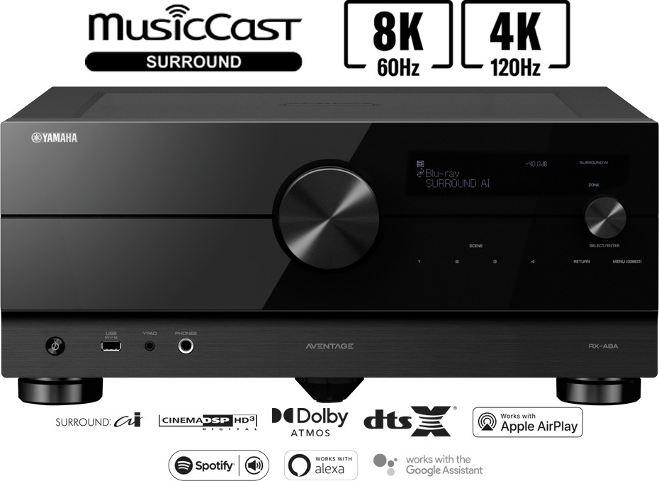 Yamaha MusicCast RX-A8A