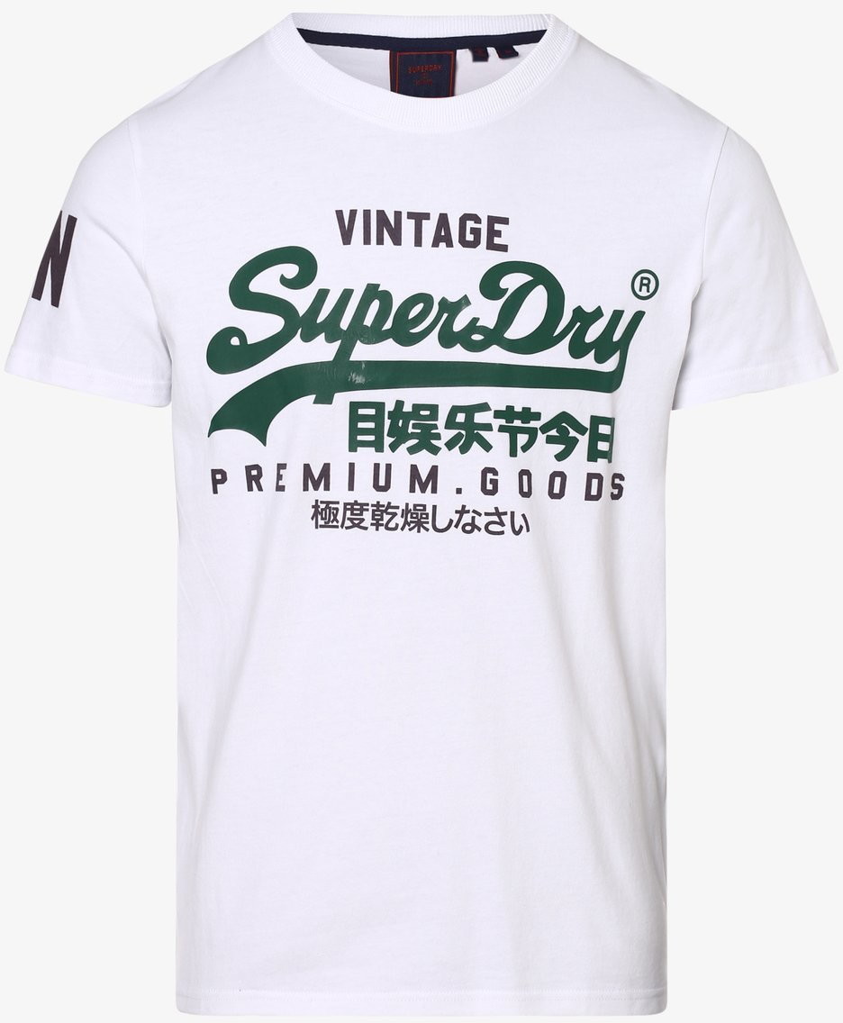 Superdry T-shirt męski, biały
