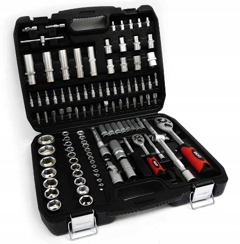 Zestaw Kluczy Nasadowych 108 szt. Klucze Nasadowe