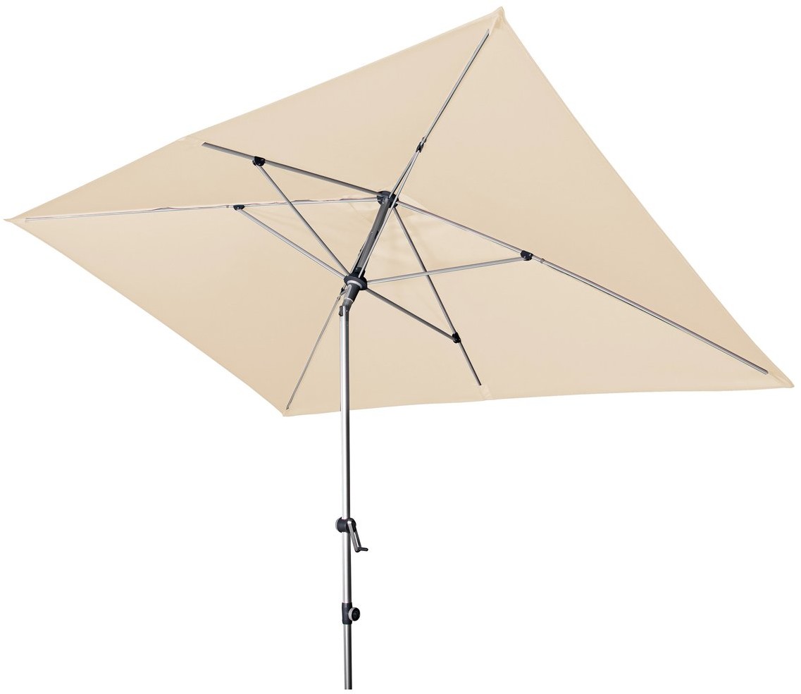 OBI Parasol EXPERT ecru aluminium 300x200cm
