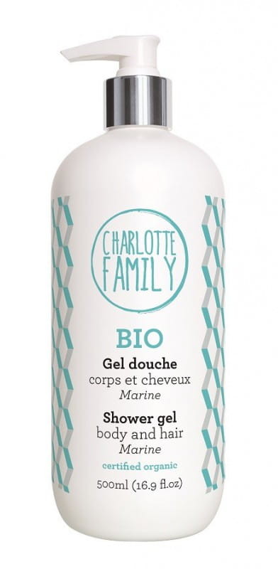 CHARLOTTE FAMILY Żel do kąpieli i pod prysznic morski Charlotte Family 500 ml