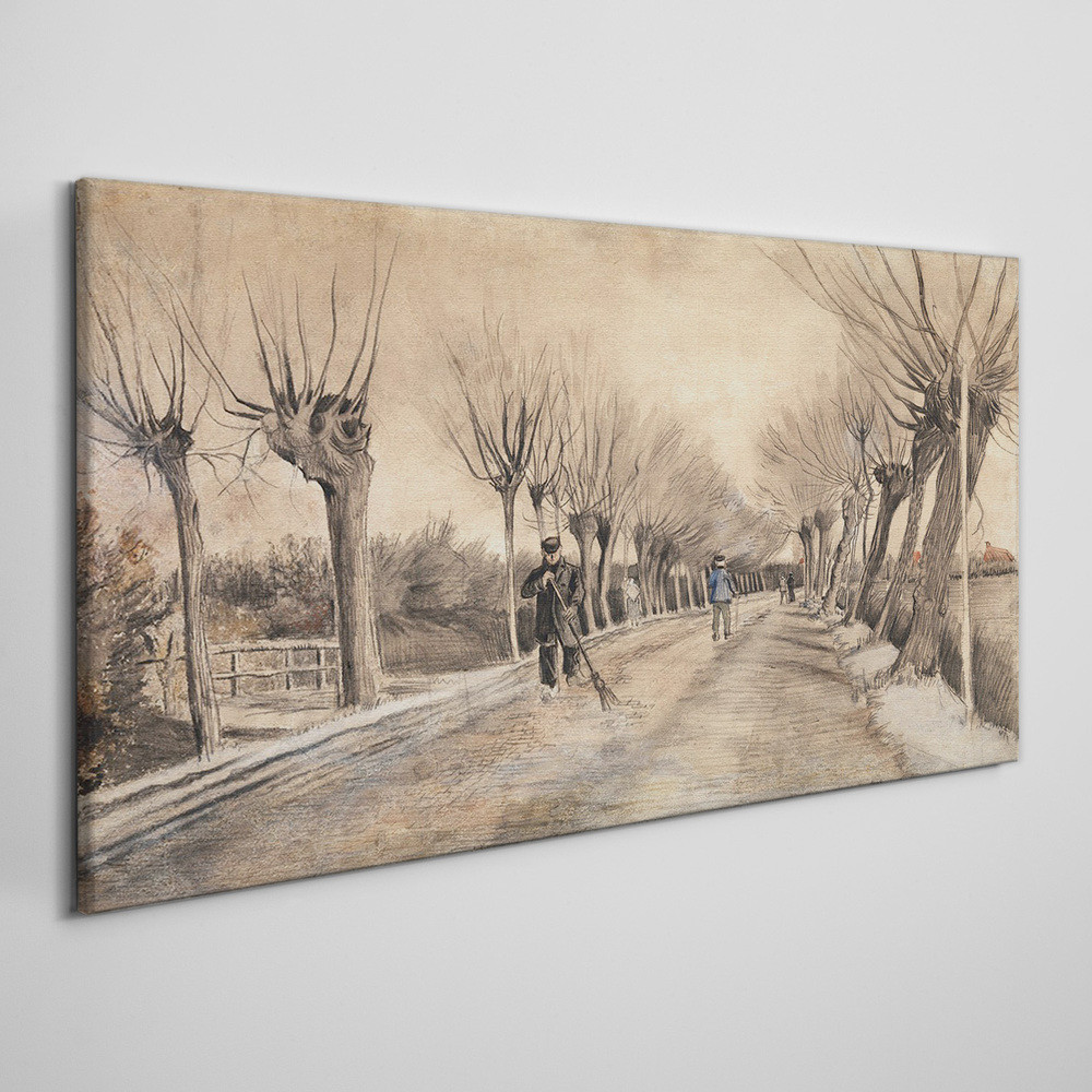 PL Coloray Obraz na Płótnie Road in Etten Van Gogh 100x50cm