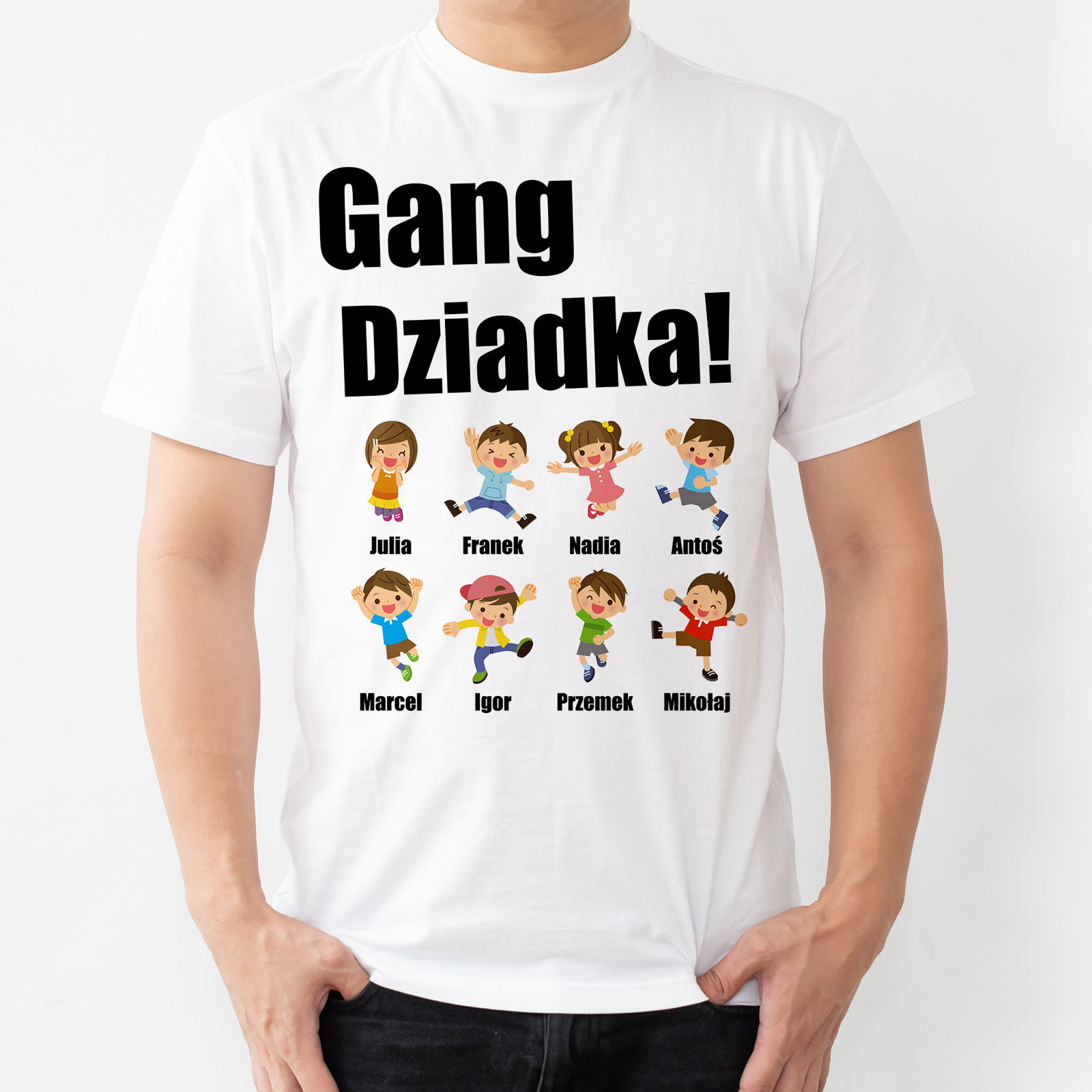 Poczpol Gang dziadka - koszulka męska 42737-A