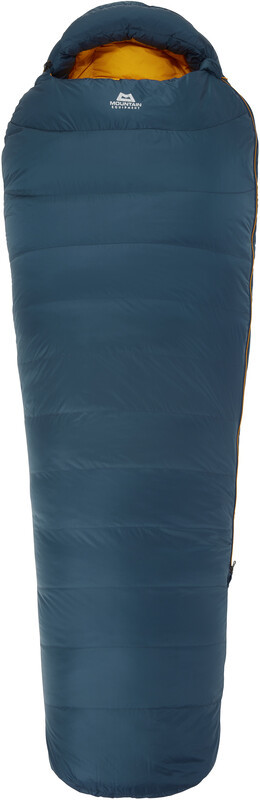 Moutain Equipment Helium 400 Sleeping Bag Long Men, niebieski Left Zipper 2022 Śpiwory ME-006058-ME-01635-LZ