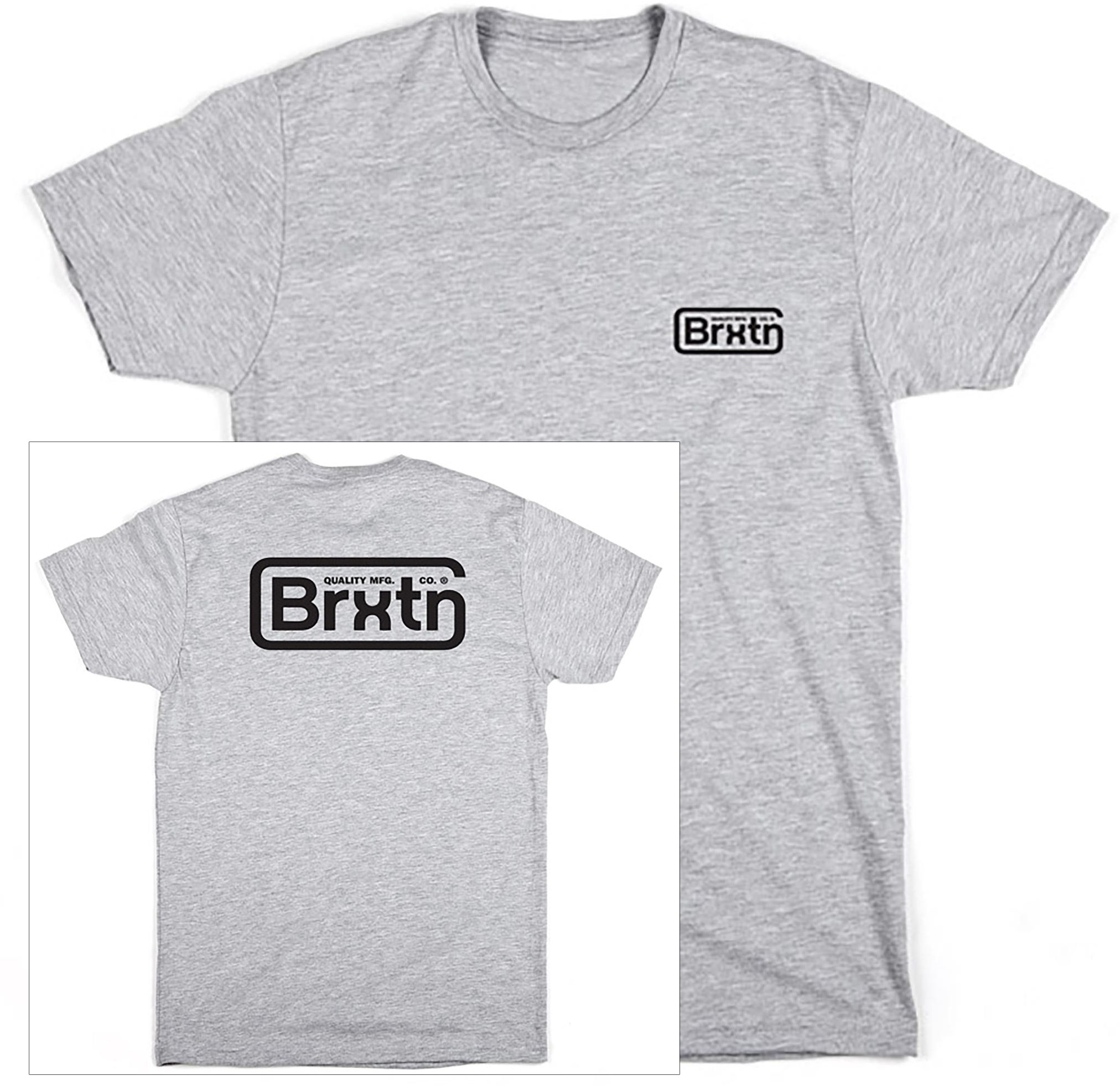 Brixton t-shirt Springfield Tee Heather Grey