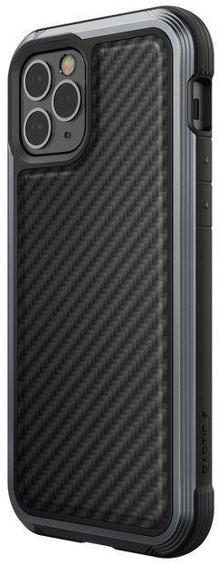 X-Doria Raptic Lux - Etui aluminiowe iPhone 12 / iPhone 12 Pro (Drop test 3m) (Black Carbon Fiber) b2btrade-18076-0