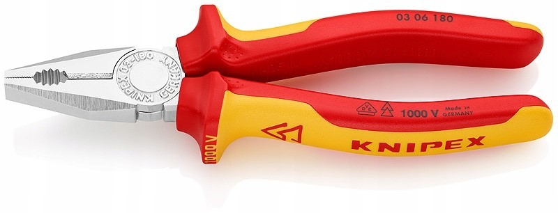 Knipex Kombinerki Szczypce Izolowane 03 06 200 mm