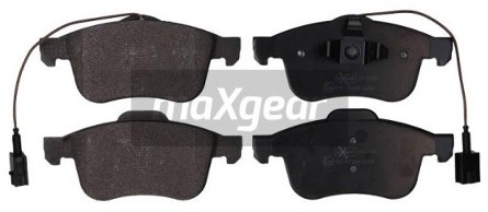 MaxGear Zestaw klocków hamulcowych, hamulce tarczowe 19-2095