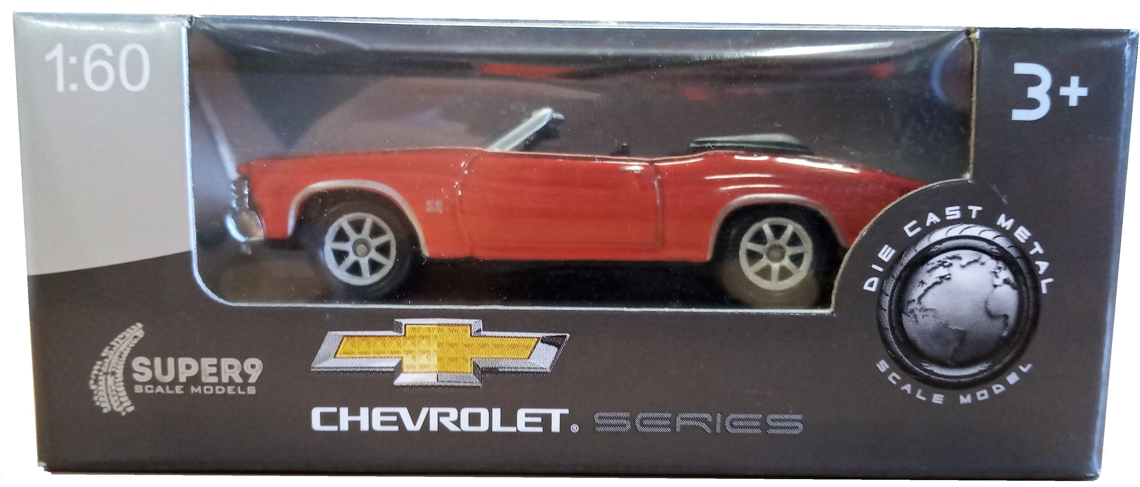 Welly Super9. Chevrolet Chevelle ss 1:60