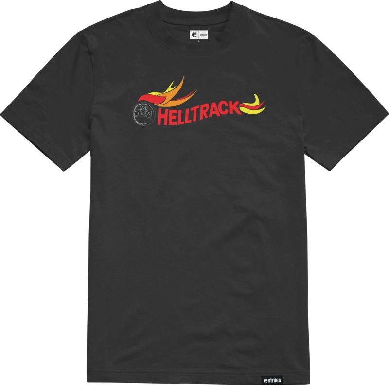 Etnies t-shirt HELLTRACK TEE Black
