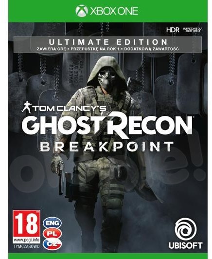 Tom Clancys Ghost Recon Breakpoint Edycja Ultimate GRA XBOX ONE