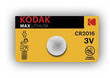 Kodak bateria litowa Max Lithium CR2016 30411555