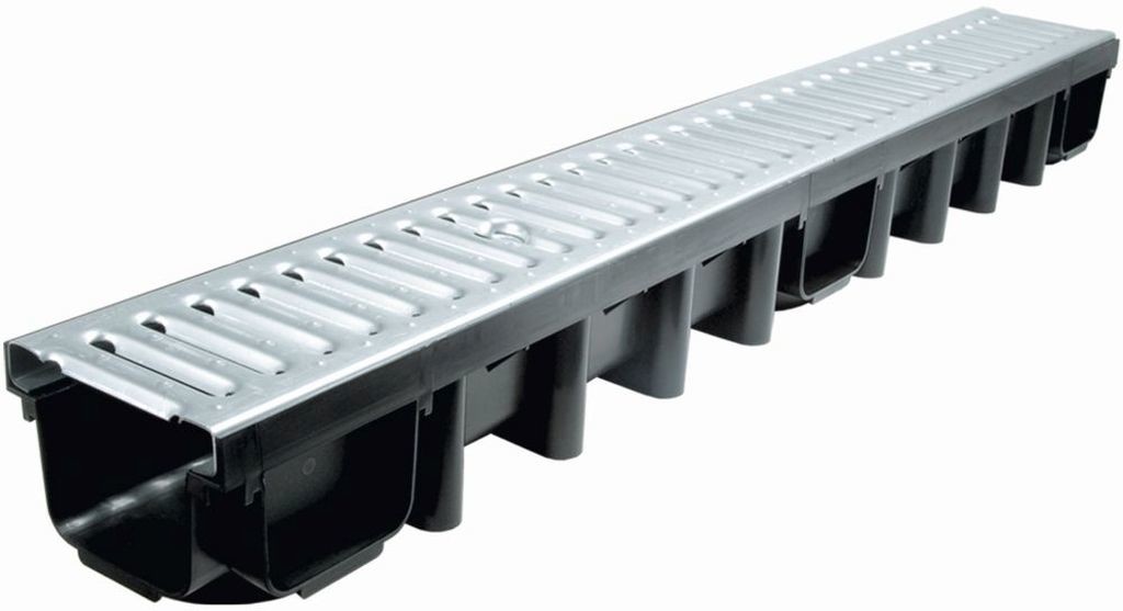 ZMM Maxpol ZPCHR Kanał z kratą stalową 1000x98x131 mm 01738ZMM
