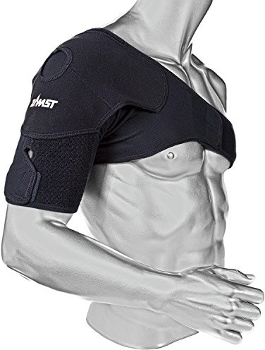 Zamst zamst Shoulder Wrap ramiona kompresy dynamicznego stabilizacji Czarny Czarny, czarny, M ZA-02510