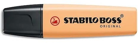 Stabilo Zakreślacz BOSS 70/125 pastel subtelny pomarańcz
