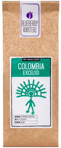 Blueberry Roasters KAWA MIELONA KOLUMBIA EXCELSO 250g