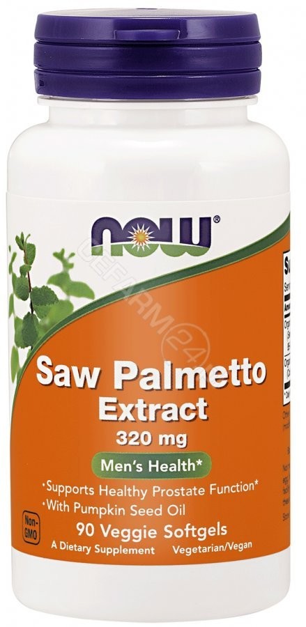 NOW FOODS NOW Foods Saw Palmetto ekstrakt 320 mg x 90 kaps