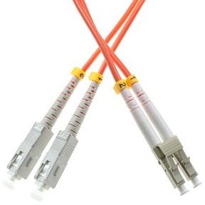 Opto Patchcord Opto LC/UPC-SC/UPC MM OM1 duplex 0,5m