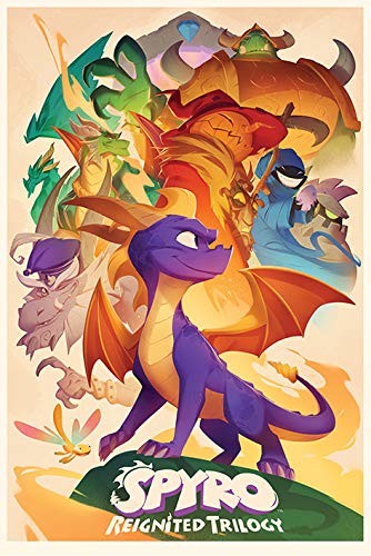 Pyramid International Plakat Maxi Spyro Animated Style) PlayStation