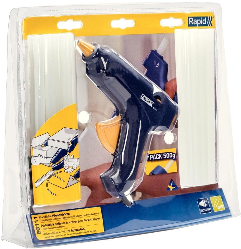Rapid pistolet do kleju EG111 + klej uniwersalny 500 g # Teraz raty 10x0% tylko do 2019 12 14!