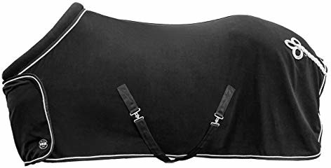 HKM Sports Equipment HKM koc polarowy z kołnierzem, 145, czarny 72249100.0030