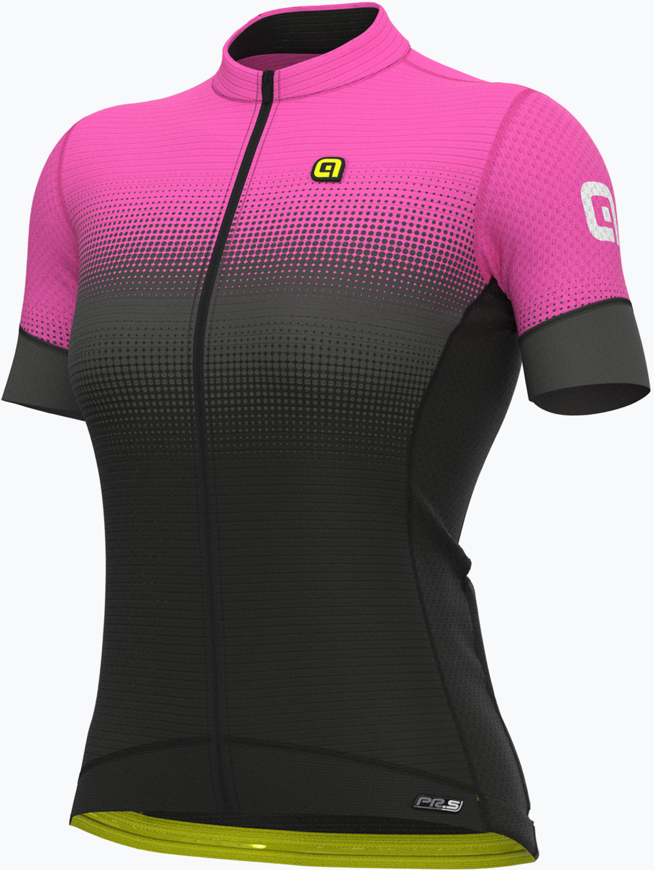 Alé Koszulka rowerowa damska Alé Gradient czarno-różowa L22175543
