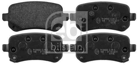 FEBI Zestaw klocków hamulcowych, hamulce tarczowe FEBI 116060