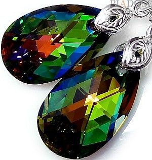 Arande NAJNOWSZE! SWAROVSKI kolczyki wisiorek łańcuszek 1454606088