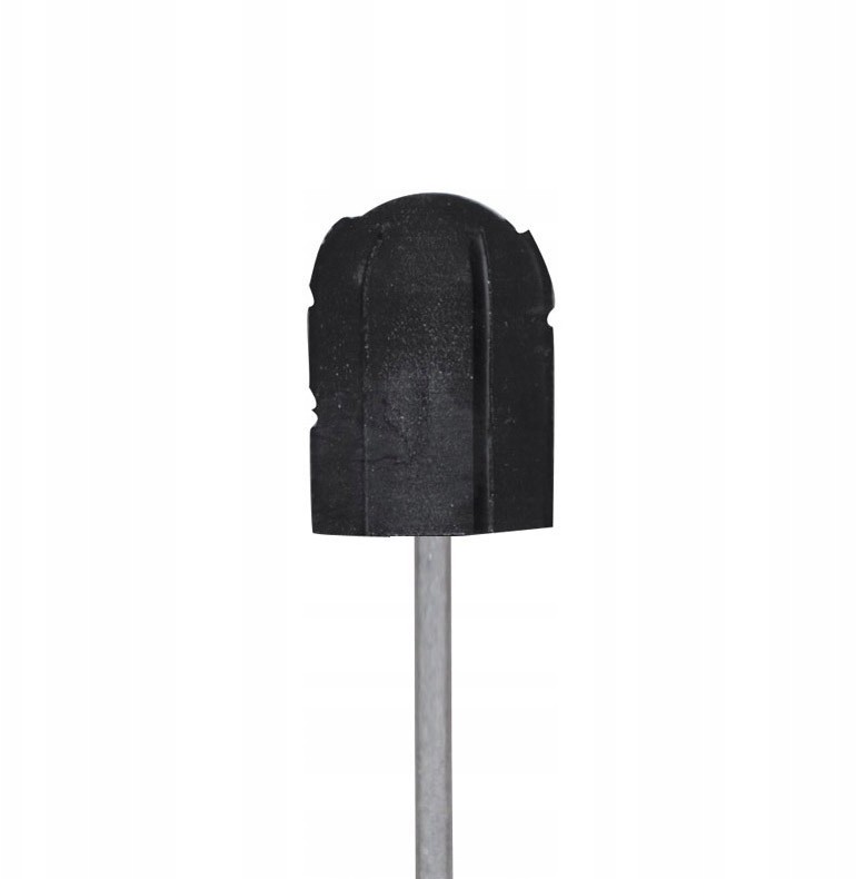 Frez nośnik gumowy 10mm do kapturków ściernych