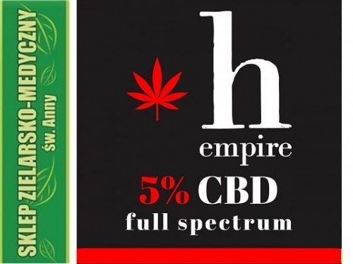 Hempire Hempire OLEJEK KONOPNY CBD 5% FULL 10ml Certyfikowany 763