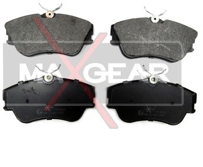 MaxGear Zestaw klocków hamulcowych, hamulce tarczowe 19-0541