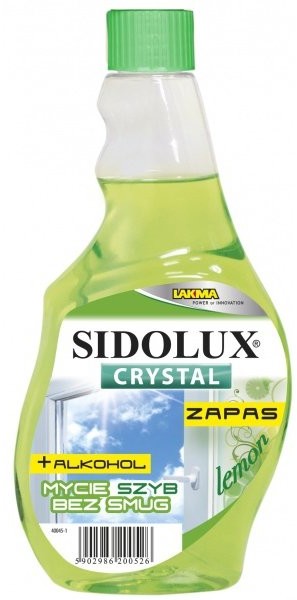 Lakma Płyn do mycia szyb, zapas SIDOLUX Crystal Lemon, 500 ml