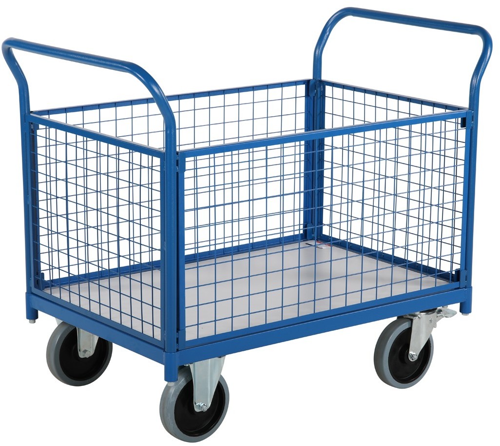 intra.se Swedmach Wózek Platformowy 1040X710, Burty Zdejmowane