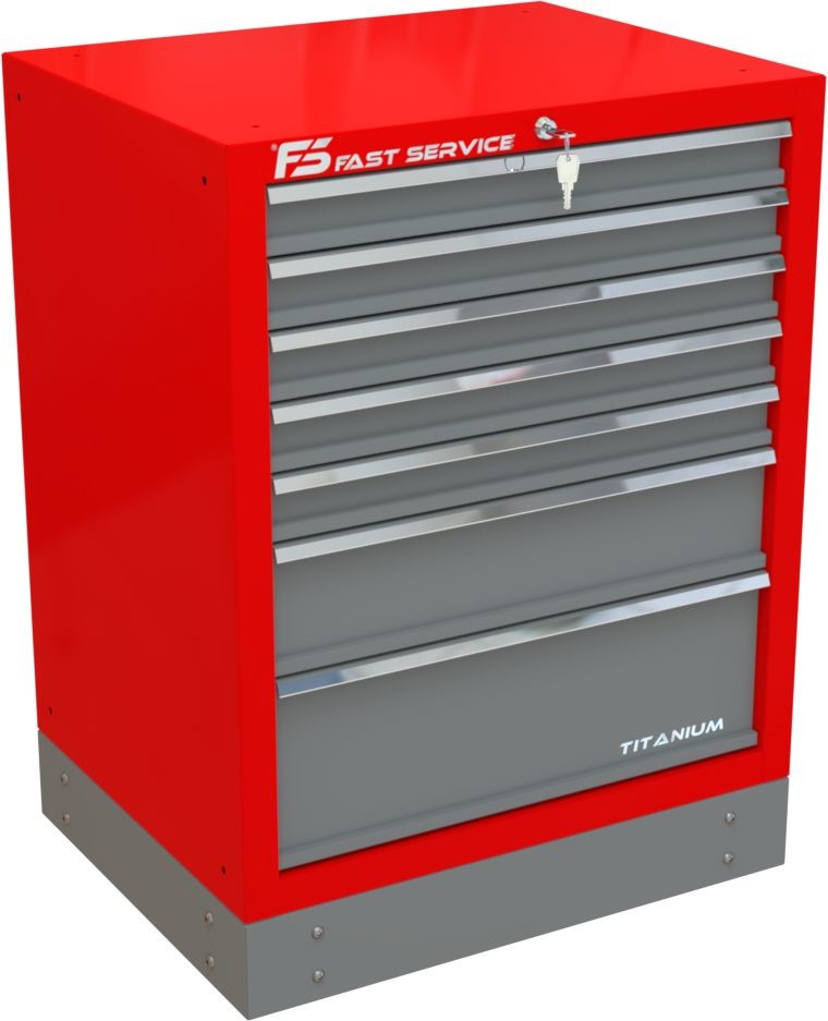 Fastservice Szafka warsztatowa z 7 szufladami  T-19 T-19