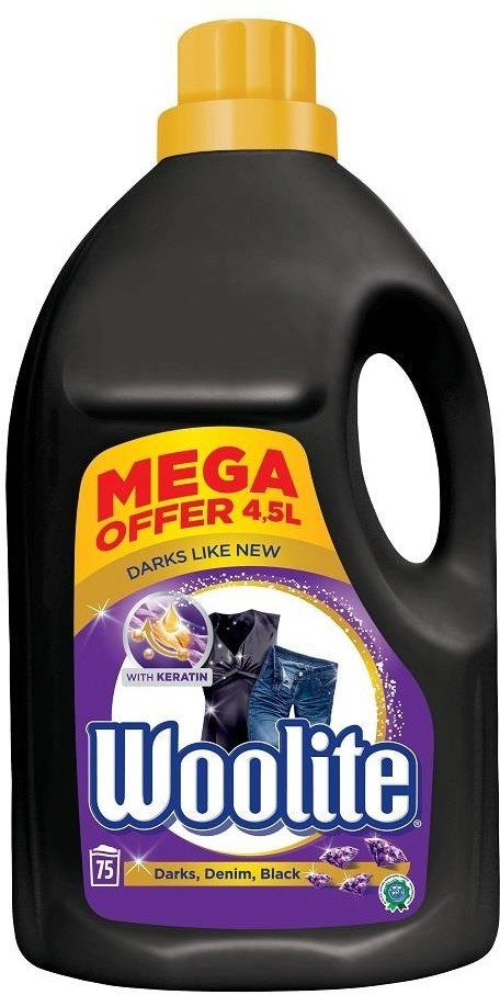Woolite Black Darks Denim płyn do prania ochrona ciemnych kolorów 4500ml 59476-uniw
