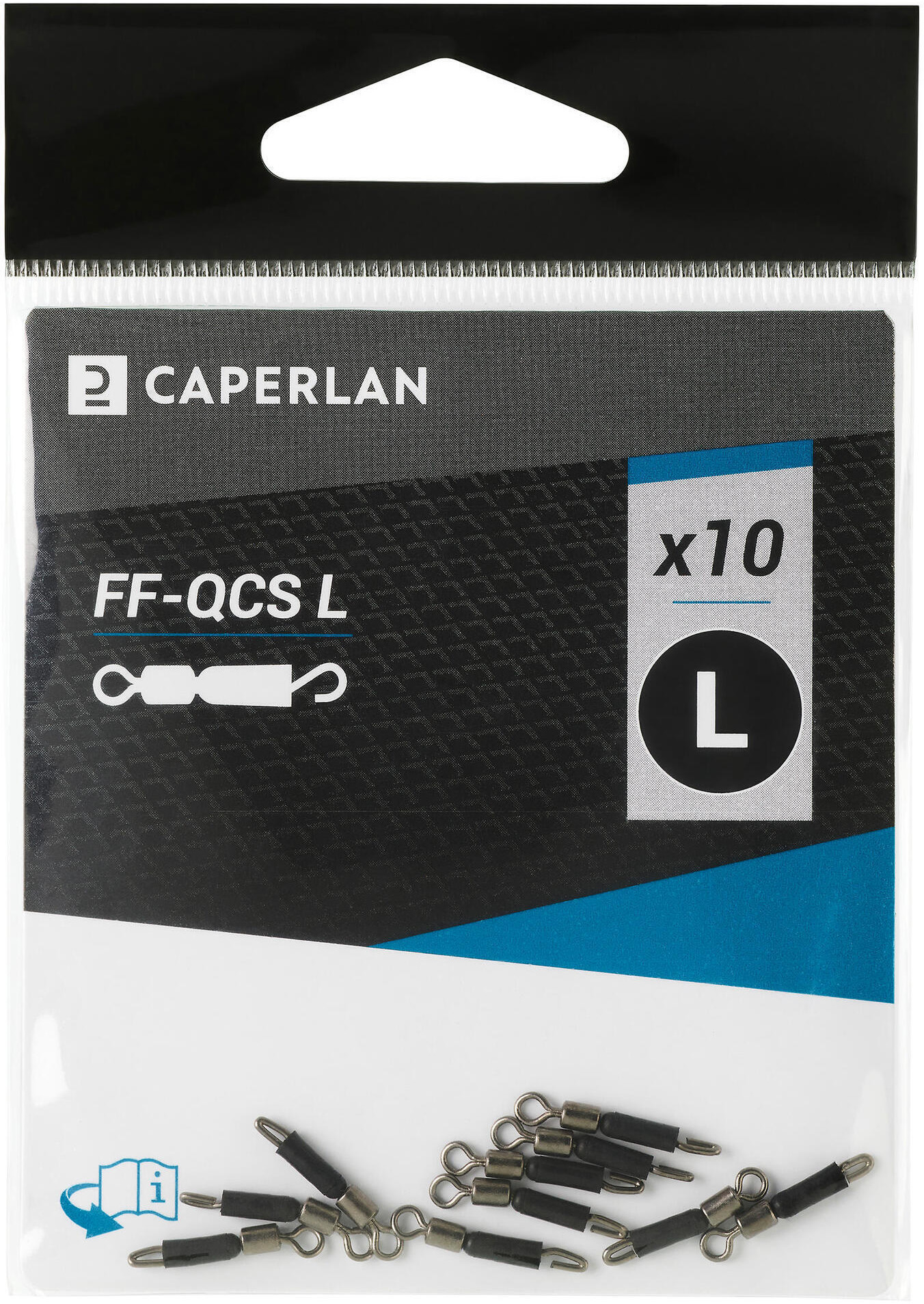 CAPERLAN Krętlik quick rozmiar L feeder FF - QCS - L Unisex