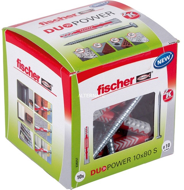 Fischer DUOPOWER 10x80 S LD, Dowel